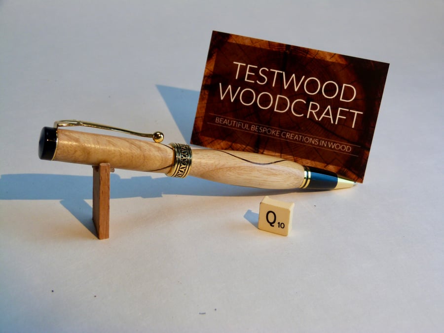 Handcrafted wooden pen