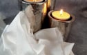 Silk velvet ribbons