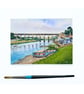 Calstock Viaduct, Cornwall Original Watercolour and Ink Painting Mounted - Image 7