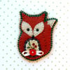 Reserved for Angela- Fox Brooch 