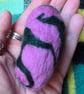 Bean Wool Cat Toy Needle Felted British Wool