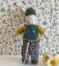 Handmade Little Cloth Mouse  - Image 5