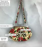 Skulls medium clutch bag, Gothic kiss clasp bag, Detachable strap, 2 options - Image 10