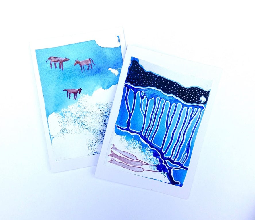 Untamed Soul Cards - Set of 2 - READY TO SHIP