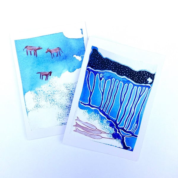 Untamed Soul Cards - Set of 2 - READY TO SHIP