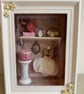 Fairy doll wardrobe handmade frame