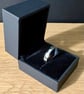 Nightfall - Sterling Silver Ring Plain - 5g - Made To Any Size - 4mm x 2mm