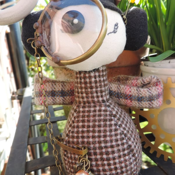 Steam Punk Softies! One off steam punk toys