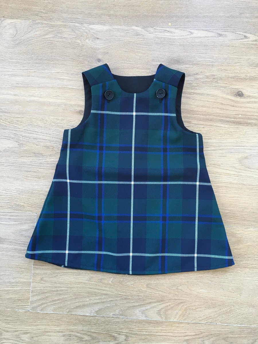 Douglas Tartan Pinafore Dress