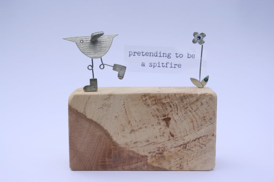 Pretending to be a Spitfire