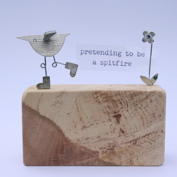 Pretending to be a Spitfire