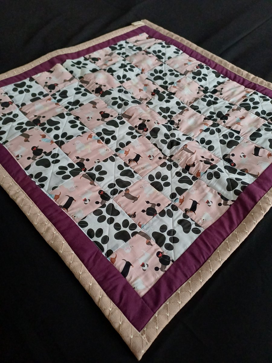 Handmade Patchwork dog blanket