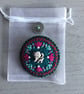 Hand Embroidered Elephant Brooch - Image 4