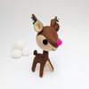 Festive Reindeer Christmas ornament