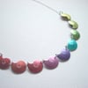 Custom listing for Janis Rainbow shells necklace