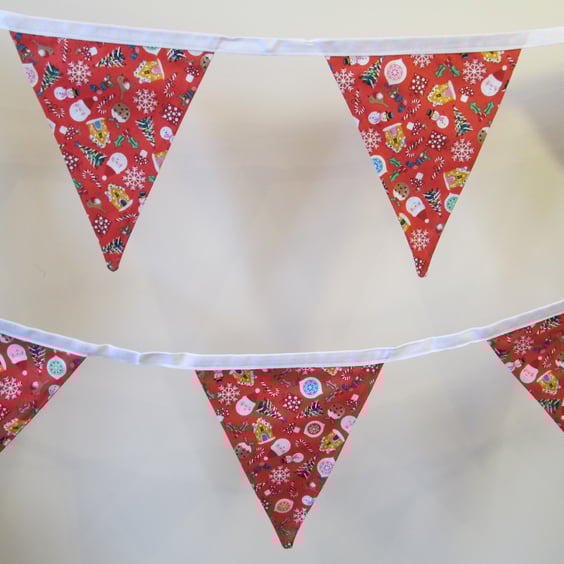 Jolly Santa Bunting
