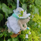 Handknitted Midsummer Mini Mouse- Purity