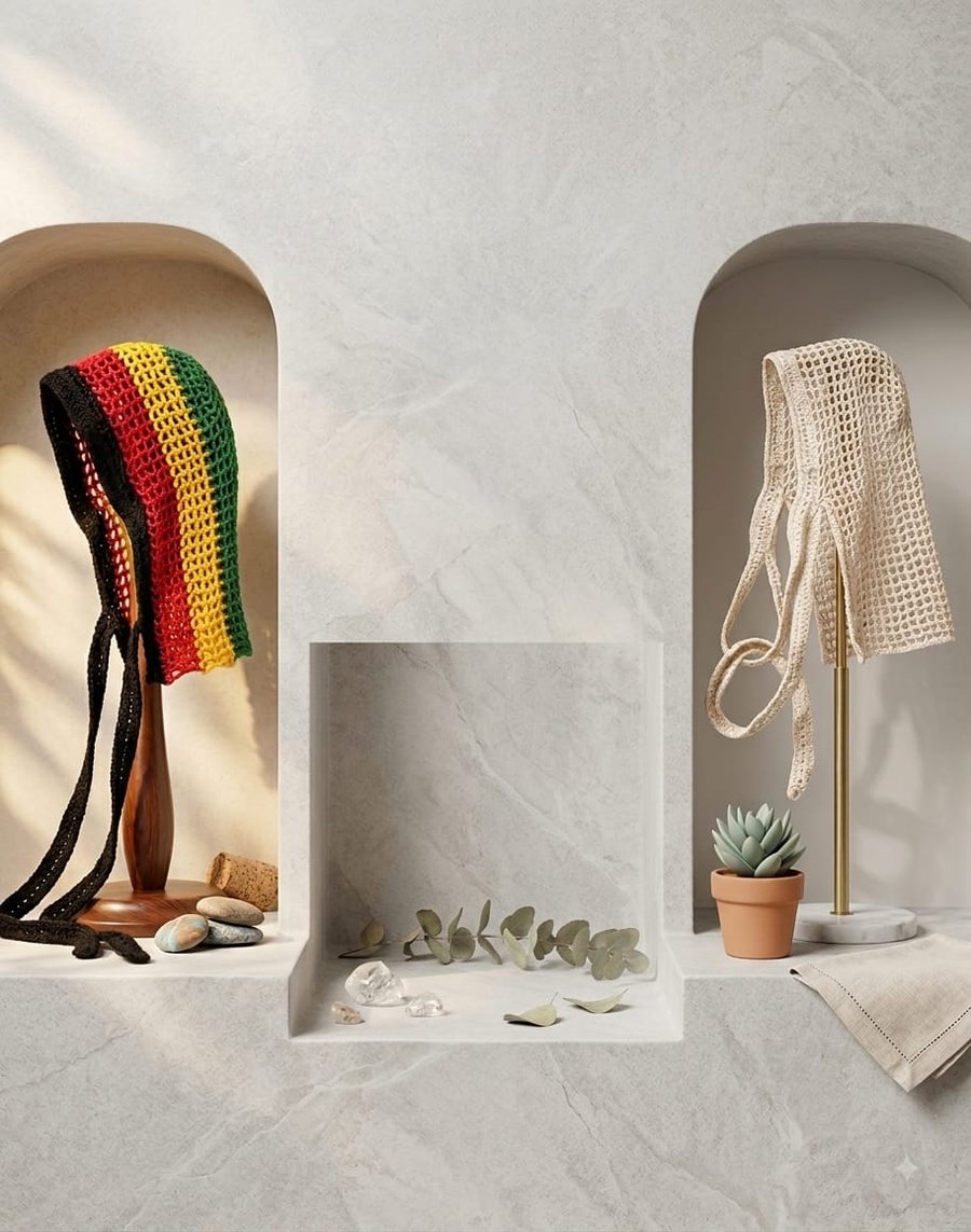 Handmade Crochet Durag – Stylish and Comfortable Hair Wrap