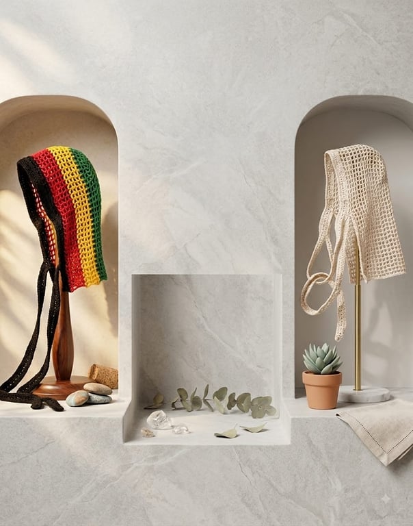 Handmade Crochet Durag – Stylish and Comfortable Hair Wrap