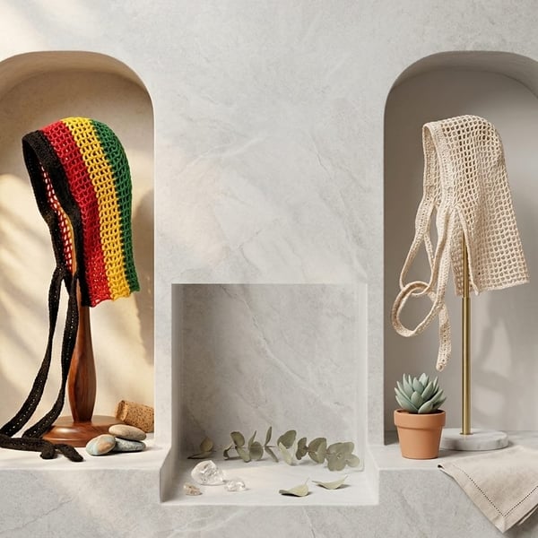 Handmade Crochet Durag – Stylish and Comfortable Hair Wrap