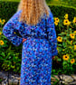 Handmade Liberty of London Lantana Dressing Gown Cosy Winter Robe Animal Kingdom - Image 5