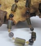 Smokey Quartz & Austrian Crystal Necklace - Image 1