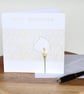Sympathy Card with Lily and Lace Background - Image 5