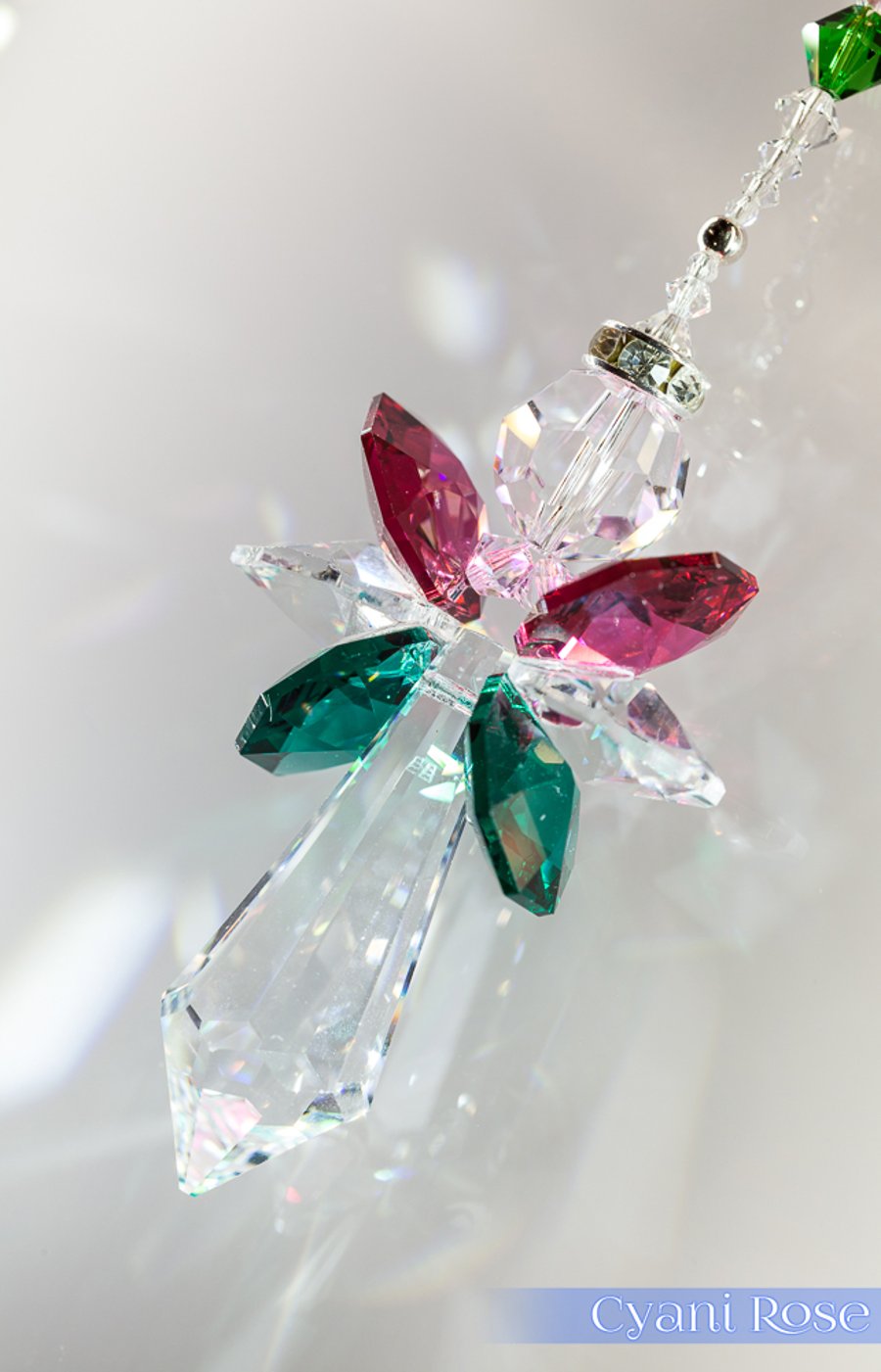 Sun Catcher super Sparkly Swarovski Christmas Angel 