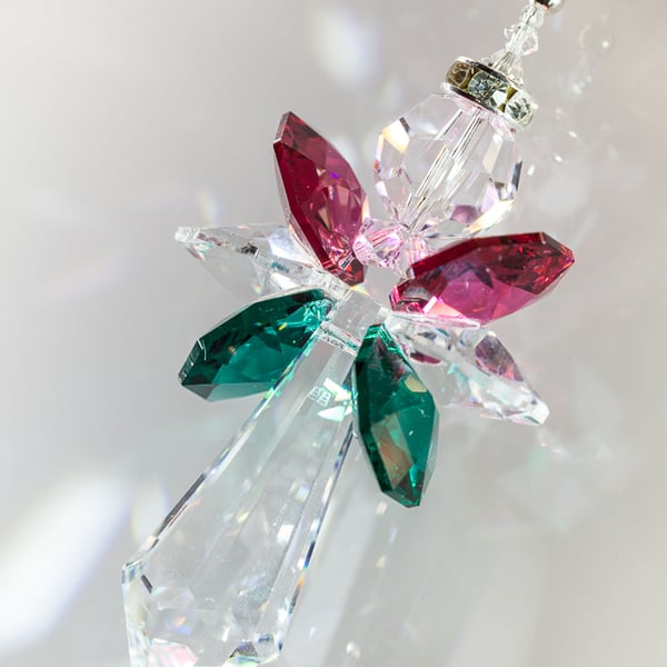 Sun Catcher super Sparkly Swarovski Christmas Angel 