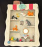 Cat cafe wall hanging