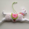 Spring Lamb hanging decoration 