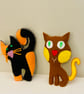 Felt cat home decor - Image 7