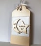 Handmade Baby Gift Tags, Pearl Shimmer, Set of 4 - Image 4