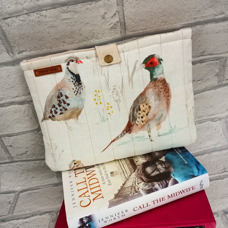 Book pouch, holdall pouch, student gift idea, free UK postage