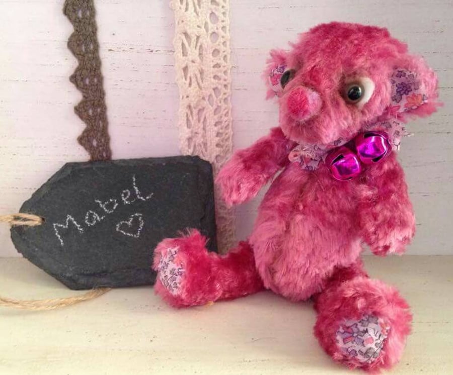 Mabel Handmade Collectible Bear 