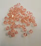 Destash 4mm czech glass bicone beads - Image 3