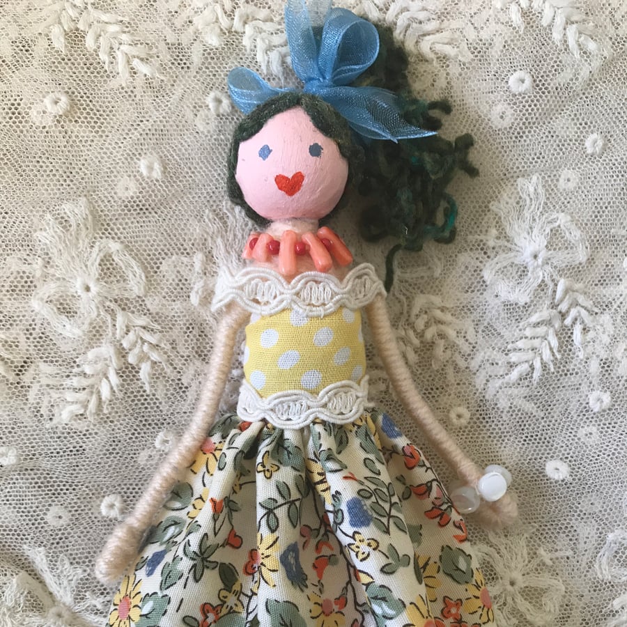 Florence - Handmade collectable art doll