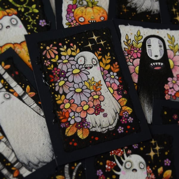 ghostober ghost - day 29 - he peeps