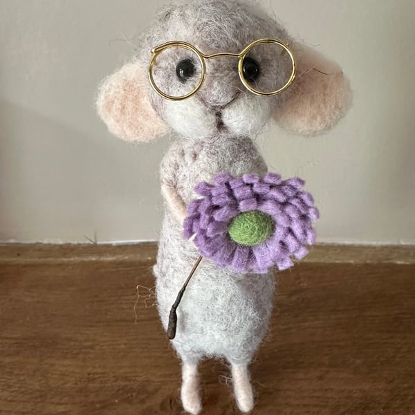 Needle felted Mouse 
