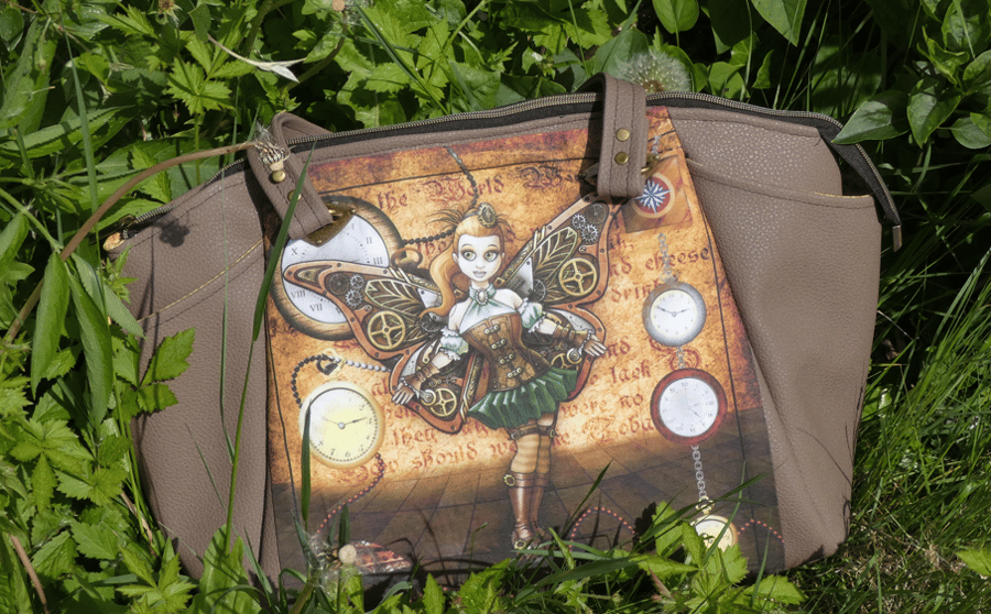 Steampunk Fairy Tote bag