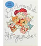 Cats cute Cross Stitch quote Instant digital Download PDF Pattern chart - Image 1