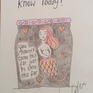 Small Prophets inspired original drawing 