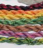 15m Natural Dye Shaded Yellow Gold Pure Silk Embroidery Thread  - Image 4