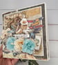 Handmade Twist Pop-Up Up Travel Card (124) Adventure Keepsake Card. - Image 3