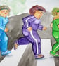Abbey Road Crossing. Fit ladies painting - Image 3