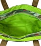 Hummingbird handbag with faux leather, ladies floral tote, women’s gift - Image 7