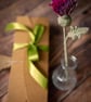 Thistle Flower Crochet Bookmark (plum colour palette) - Image 9