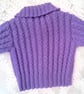 Girl's Lacy Rib Cardigan with a Collar, Toddlers Cardigan, Children's Gift  - Image 9