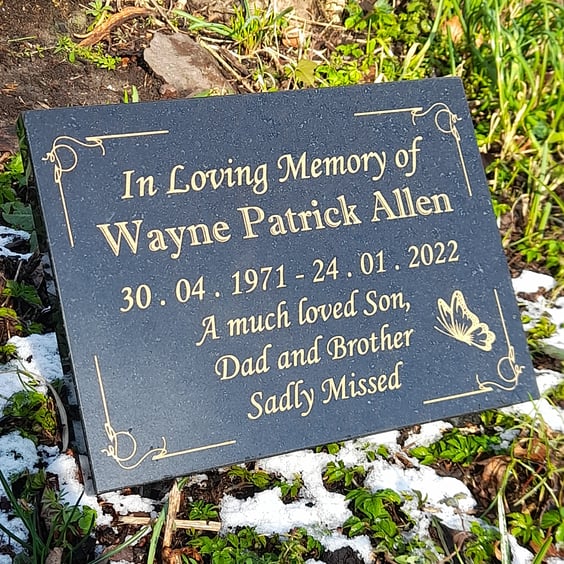 Memorial Grave Plaque Memorial Grave Stone Memorial Cemetery Grave Marker