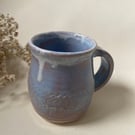 Handmade stoneware small espresso mug 